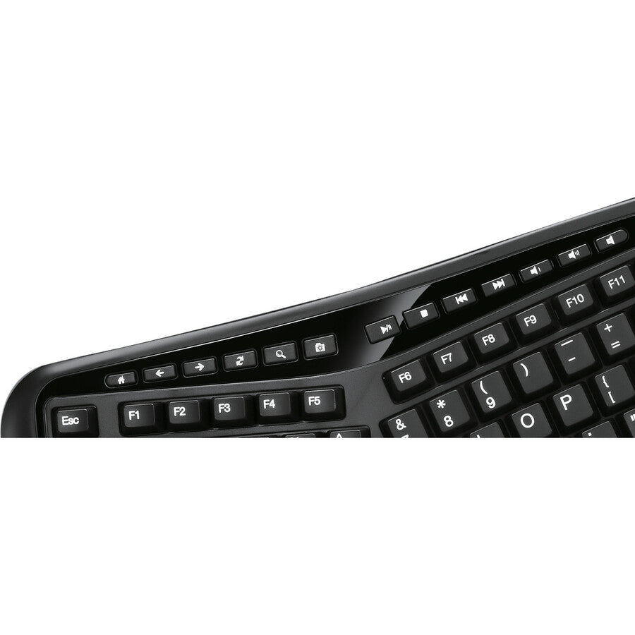 Adesso Tru-Form Ergonomic Touchpad Keyboard AKB-450UB