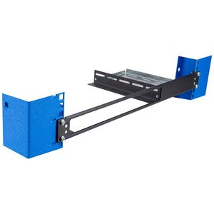 Adjustable Switch Shelf 2-Post Rack 1U - Cantilever Power Brick Tray | TecISoft 108-6899
