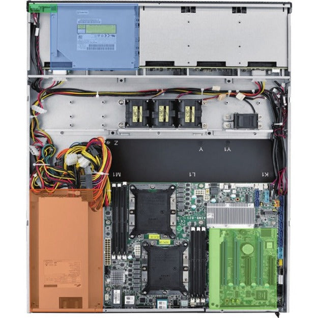 Advantech 1U Storage Chassis for EATX/ATX Server Board with 8 Hot-swap Drive Bays HPC-8108-85ZA1