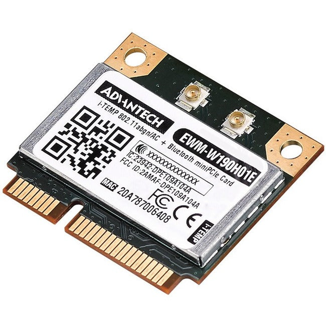 Advantech EWM-W190 IEEE 802.11ac Bluetooth 4.2 Wi-Fi/Bluetooth Combo Adapter EWM-W190H01E