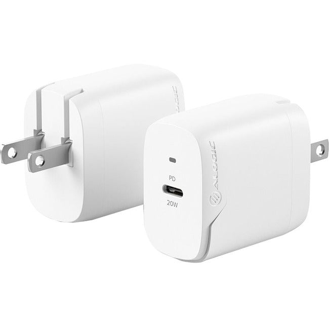 Alogic 1X20 Rapid Power 20W Usb-C Compact Wall Charger WC1X20-US