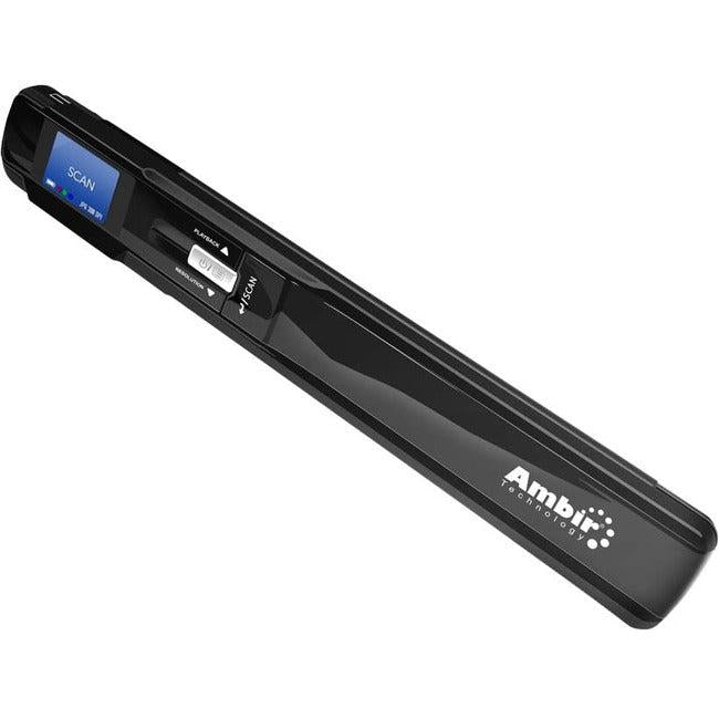Ambir TravelScan Pro Cordless Handheld Scanner - 900 dpi Optical TS300-AS
