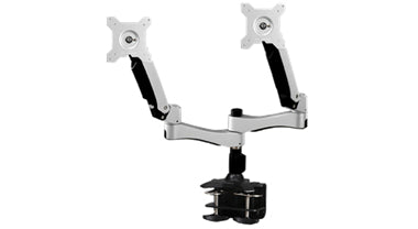 Amer Mounts Dual Articulating Monitor Arm. Supports two 15-26" LCD/LED Flat Panel Screens" AMR2AC