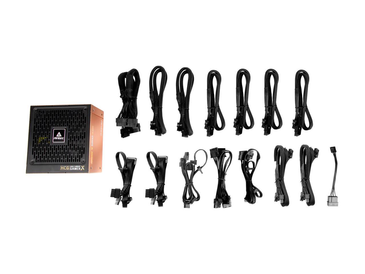 Antec High Current Gamer Extreme Series Hcg1000 Extreme 1000W 80 Plus Gold Atx12V V2.4 Power Supply