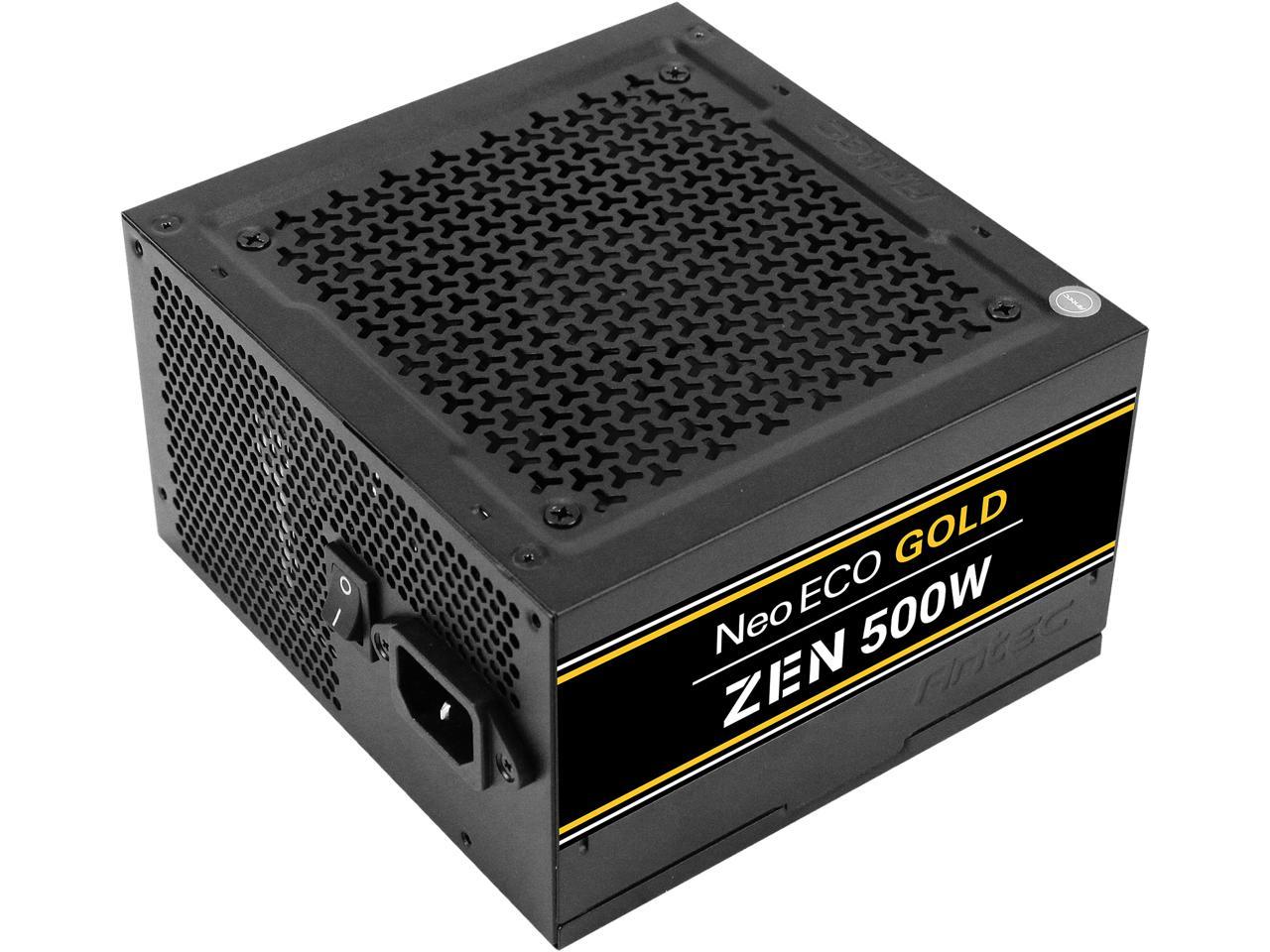 Antec Neoeco Modular Ne650M V2 Power Supply 650 Watts 80 Plus Bronze Certified With 120 Mm Silent Ne500G Zen