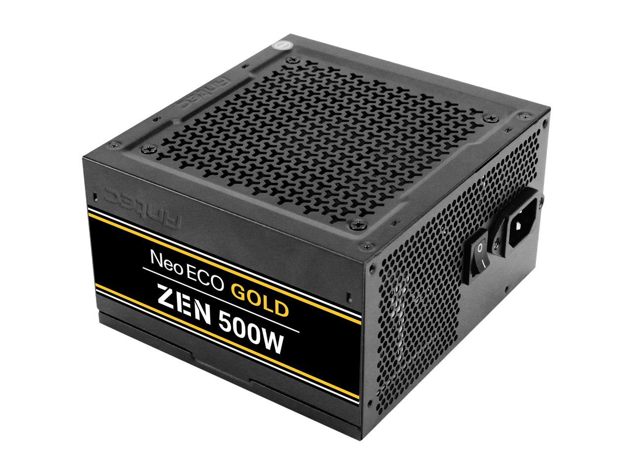 Antec Neoeco Modular Ne650M V2 Power Supply 650 Watts 80 Plus Bronze Certified With 120 Mm Silent Ne500G Zen
