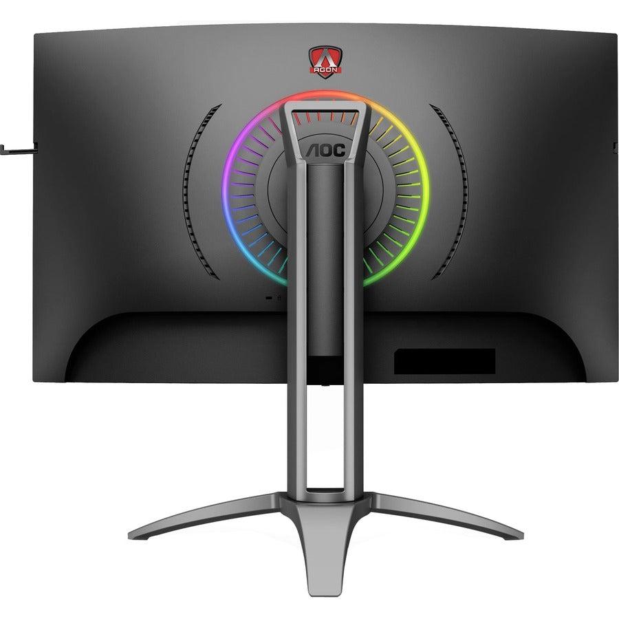 Aoc Ag323Qcx2 Computer Monitor 80 Cm (31.5") 2560 X 1440 Pixels 2K Ultra Hd Led Black, Red