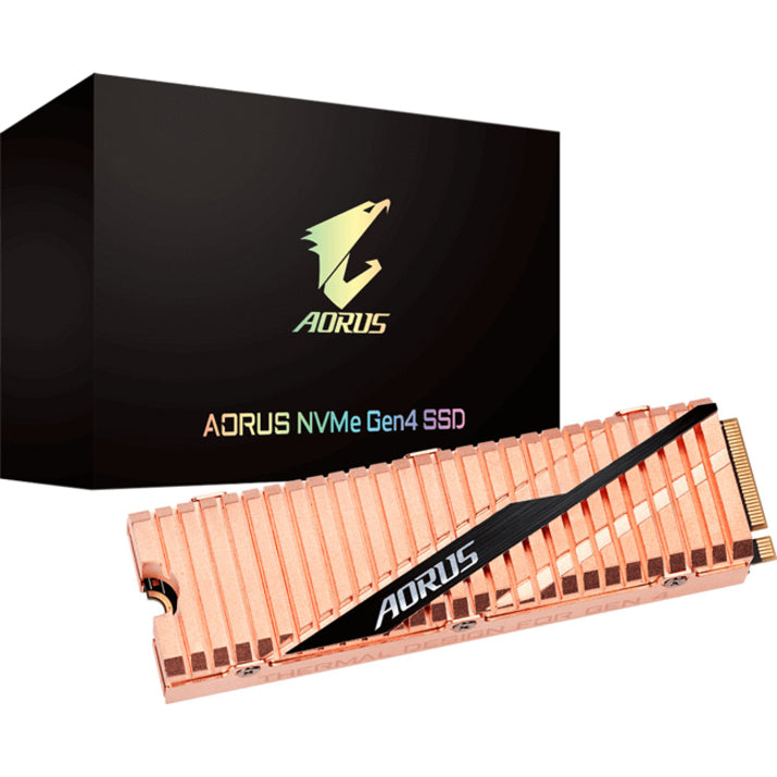 Aorus GP-ASM2NE6100TTTD 1000 GB Solid State Drive - M.2 2280 Internal - PCI Express NVMe (PCI Express NVMe 4.0 x4)