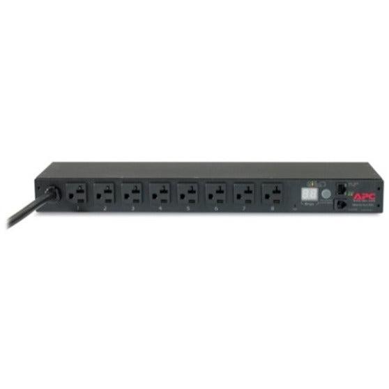 Apc Ap7801B Power Distribution Unit (Pdu) 8 Ac Outlet(S) 1U Black