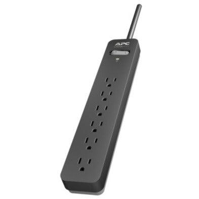 Apc Pe610 Surge Protector Black, Grey 6 Ac Outlet(S) 3.05 M