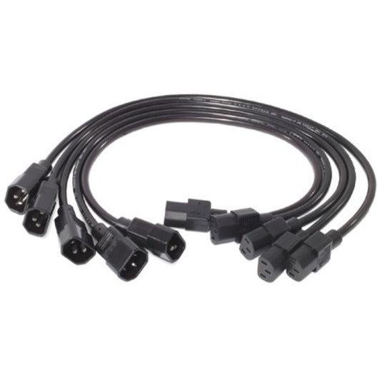 Apc Pwr Cord C13 - C14, 0.6 M Black 0.61 M C13 Coupler C14 Coupler