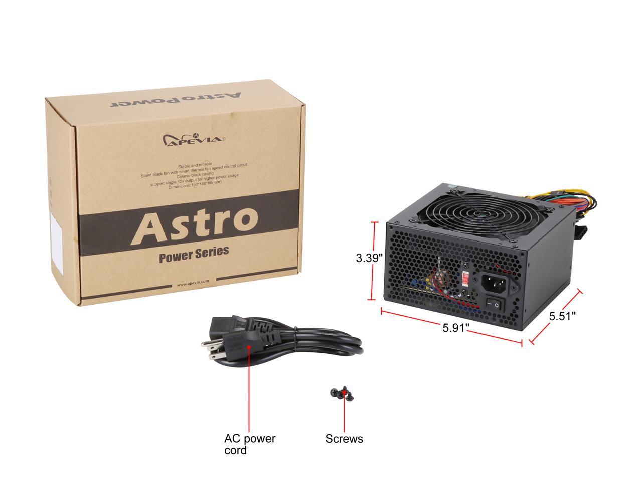 Apevia Atx-As450W 450W Atx 12V Power Supply