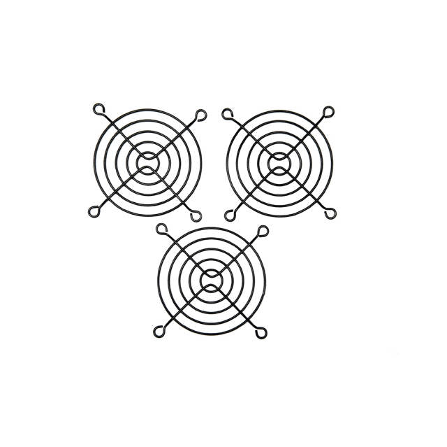 Apevia G-120Mm 120Mm Fan Grill - 3 Pack