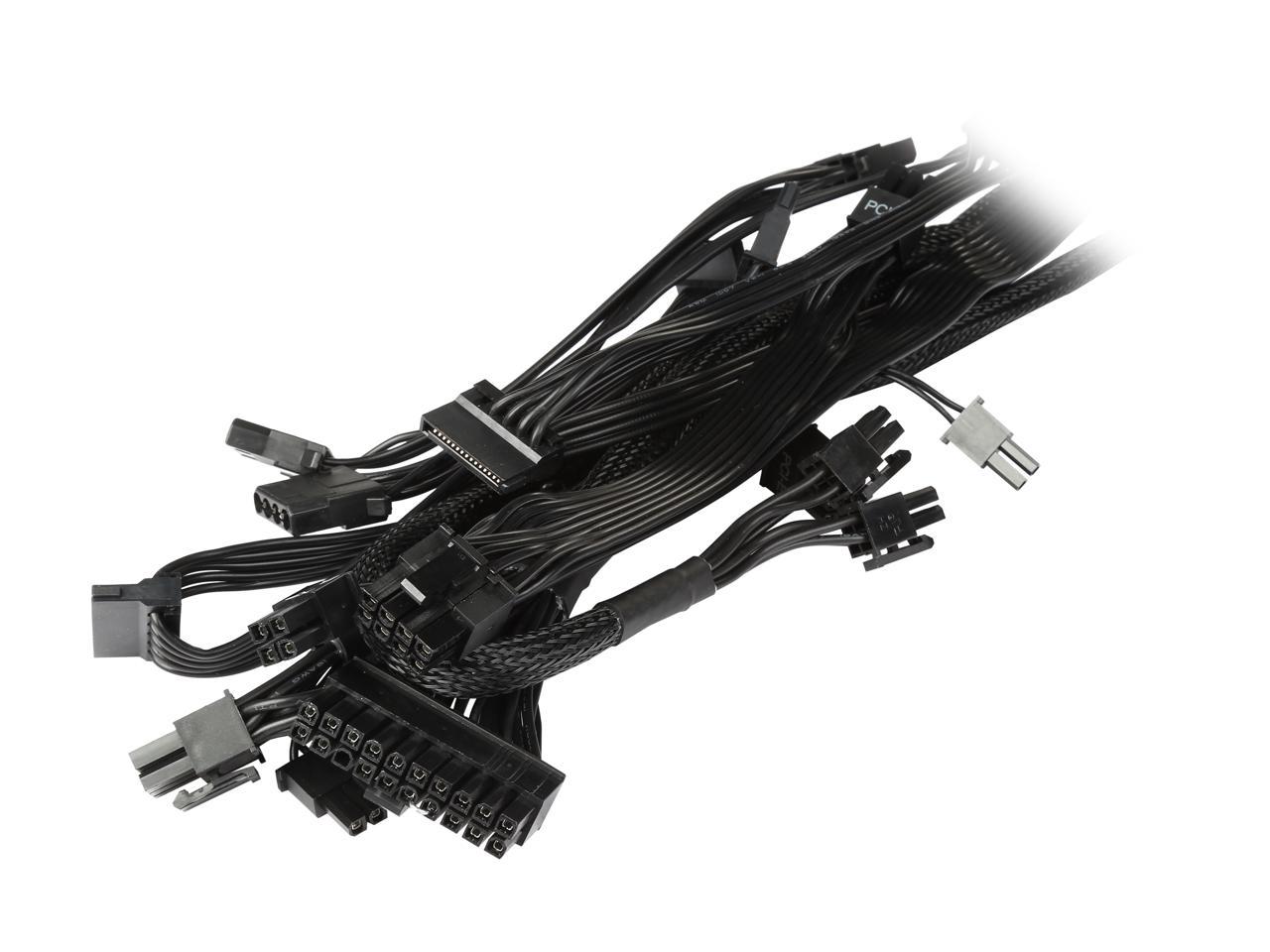 Apevia Signature Atx-Sn1050W 1050W 80 Plus Bronze Atx12V V2.3 Power Supply