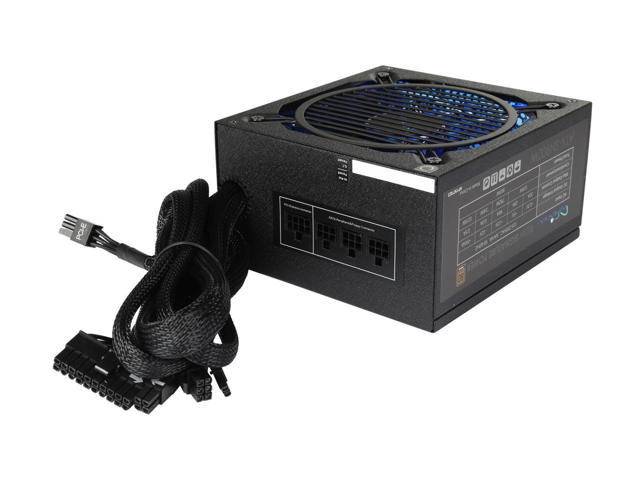 Apevia Signature Atx-Sn900W 900W 80 Plus Bronze Atx12V V2.3 Power Supply