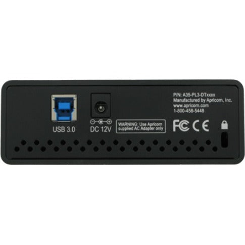 Apricorn Aegis Padlock DT ADT-3PL256-16TB 16 TB Desktop Hard Drive - 3.5 External - Black - TAA Compliant"