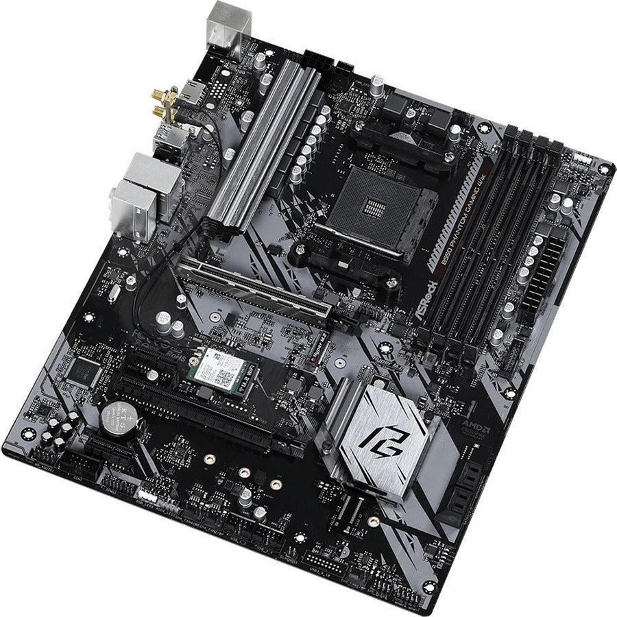 Asrock B550 Phantom Gaming 4 Ac Socket Am4/ Amd B550/ Ddr4/ Quad Crossfirex/ Sata3&Usb3.2/ Wifi&Bluetooth/ M.2/ Atx Motherboard