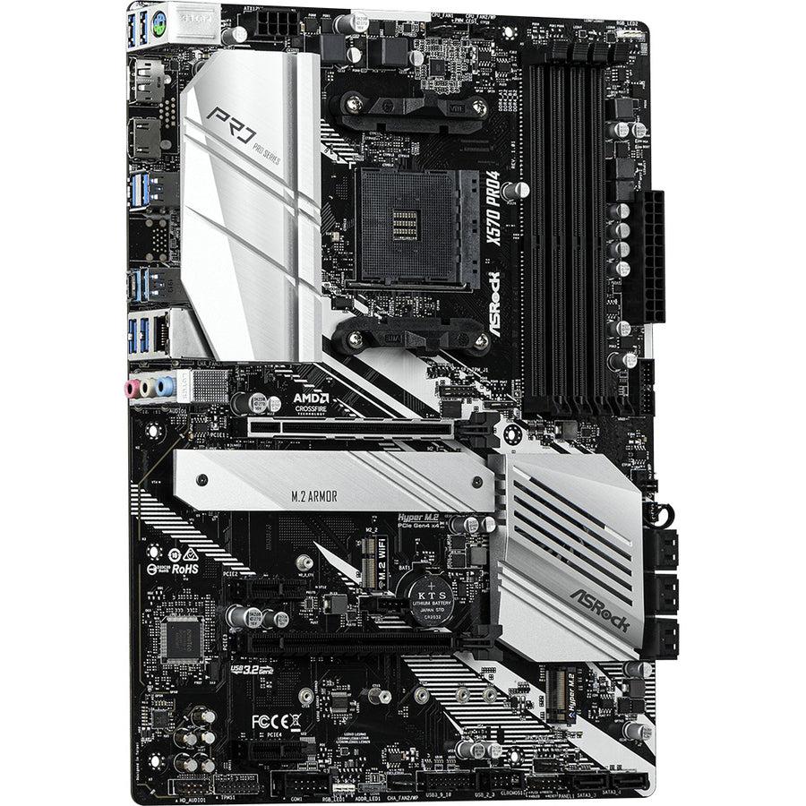 Asrock X570 Pro4 Am4 Amd X570 Sata 6Gb/S Atx Amd Motherboard
