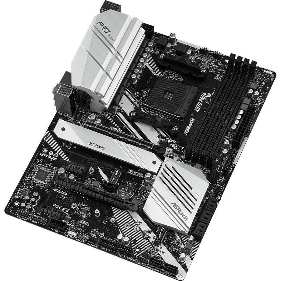 Asrock X570 Pro4 Am4 Amd X570 Sata 6Gb/S Atx Amd Motherboard