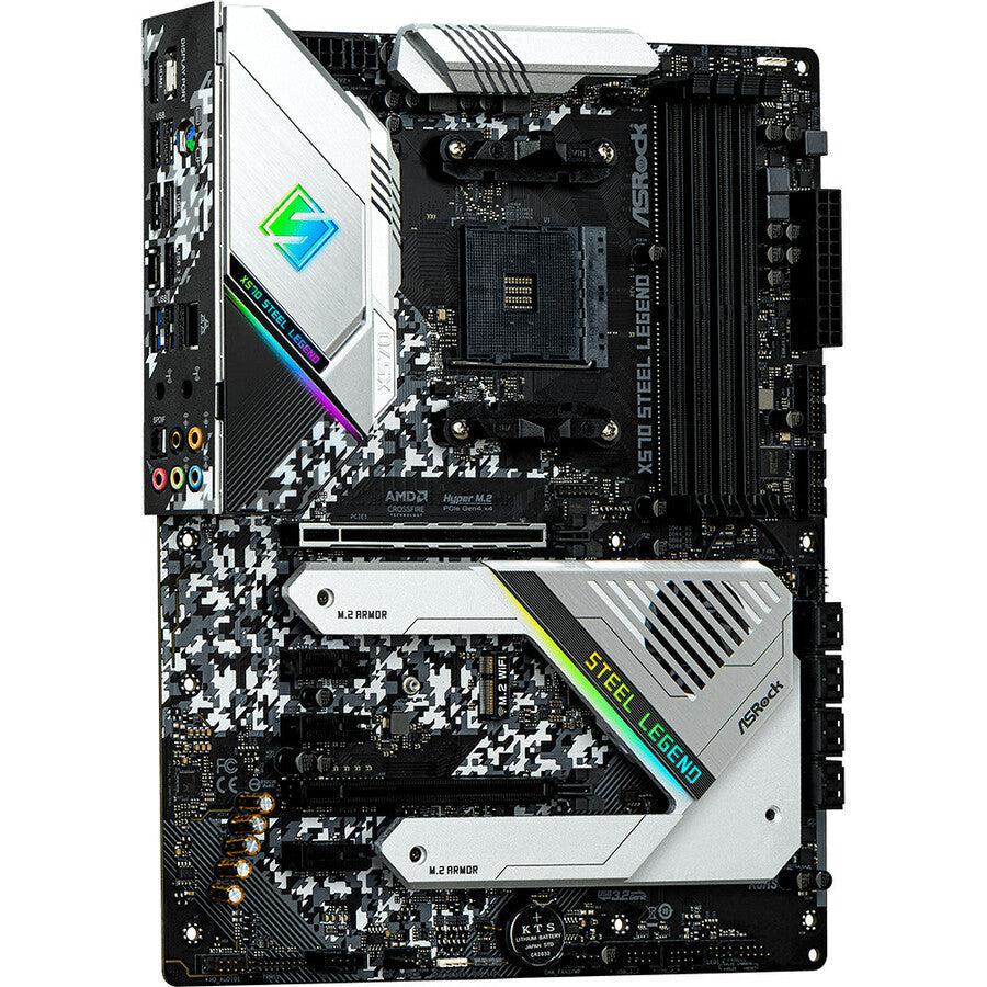 Asrock X570 Steel Legend Am4 Amd X570 Sata 6Gb/S Atx Amd Motherboard