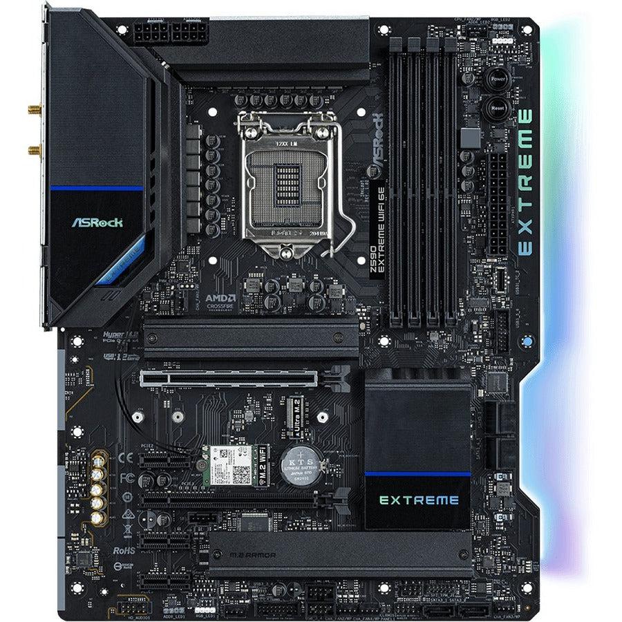 Asrock Z590 Extreme Wifi 6E Lga 1200 Intel Z590 Sata 6Gb/S Atx Intel Motherboard
