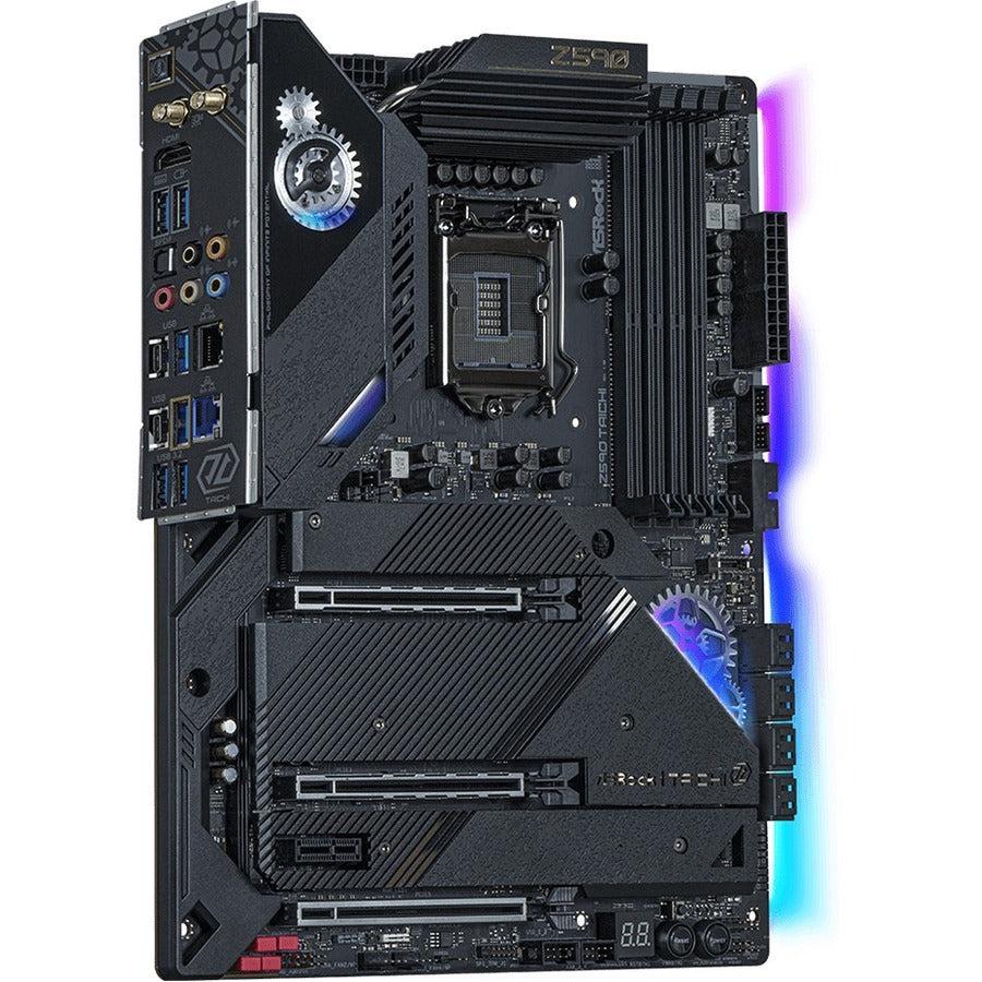 Asrock Z590 Taichi Lga 1200 Intel Z590 Sata 6Gb/S Atx Intel Motherboard