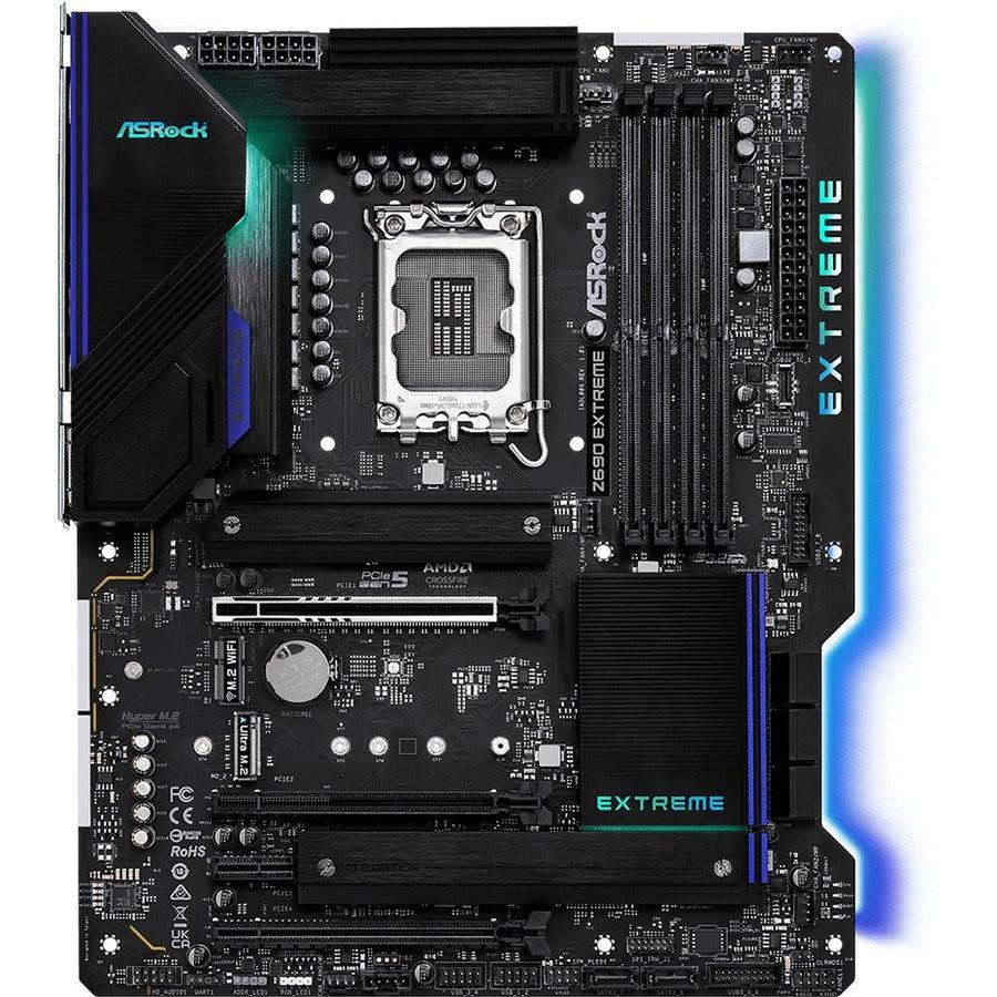 Asrock Z690 Extreme Socket Lga1700/ Intel Z690/ Ddr4/ Sata3&Usb3.2/ M.2/ Atx Motherboard