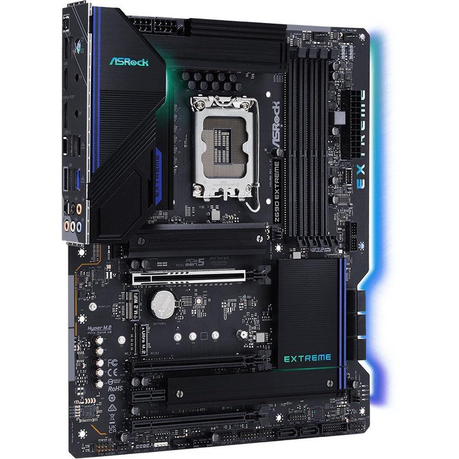 Asrock Z690 Extreme Socket Lga1700/ Intel Z690/ Ddr4/ Sata3&Usb3.2/ M.2/ Atx Motherboard