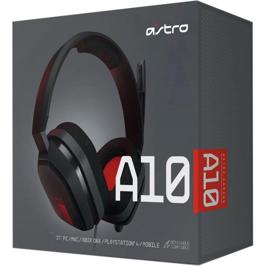 Astro Gaming A10 Headset For Pc Wired Head-Band Grey, Red