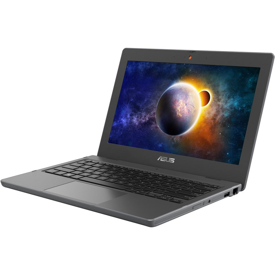 Asus BR1100C BR1100CKA-XS04 11.6 Rugged Notebook - HD - Intel Celeron N4500 - 4 GB - 128 GB Flash Memory - Dark Gray"