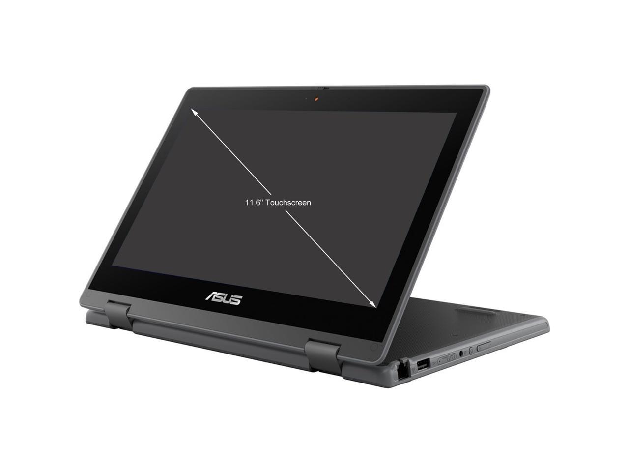 Asus Br1100Fka-Xs04T 11.6 Inch Intel Celeron N4500 1.1Ghz/ 4Gb Ddr4/ 128Gb Emmc + Tpm/ Usb3.2/ Windows 10 Professional Notebook (Star Grey)