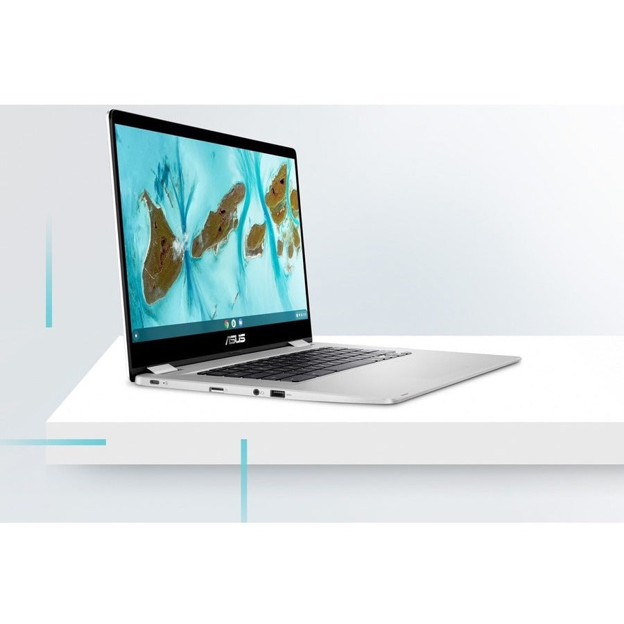 Asus Chromebook C424 C424MA-WH44F 14 Chromebook - Full HD - Intel Celeron N4020 - 4 GB - 64 GB Flash Memory - Silver"