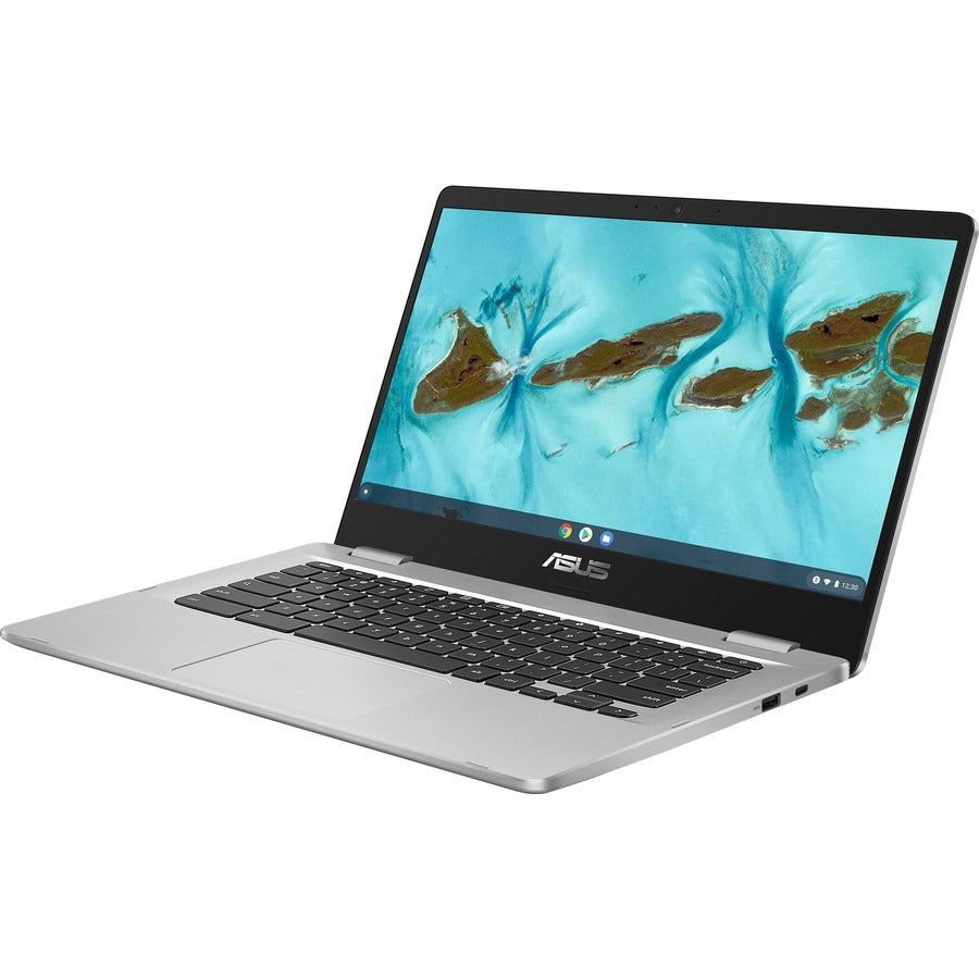 Asus Chromebook C424 C424MA-WH44F 14 Chromebook - Full HD - Intel Celeron N4020 - 4 GB - 64 GB Flash Memory - Silver"