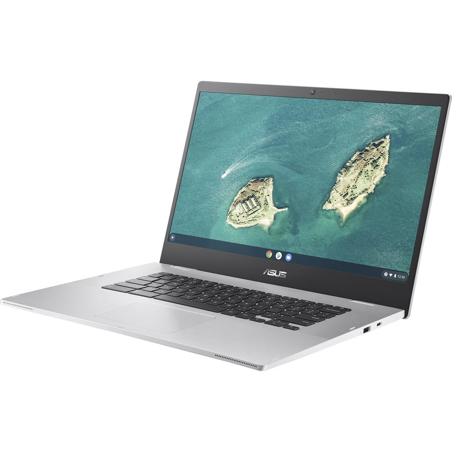 Asus Chromebook CX1500 CX1500CKA-DH44F 15.6 Chromebook - Full HD - Intel Celeron N4500 - 4 GB - 64 GB Flash Memory - Transparent Silver"