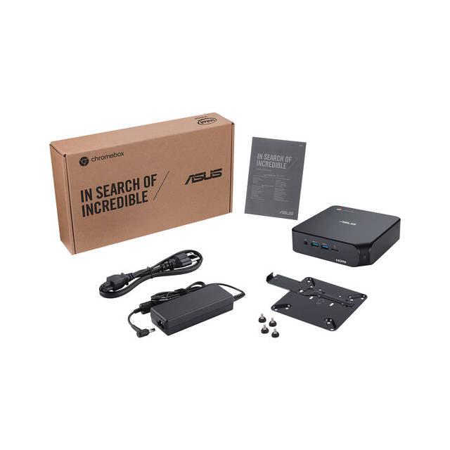 Asus Chromebox 4 Chromebox4-G7068Un Intel Core I7-10510U/ 16Gb(2X8Gb) Ddr4/ M.2 256Gb Ssd/ Chrome Os Desktop Pc (Gun Metal)