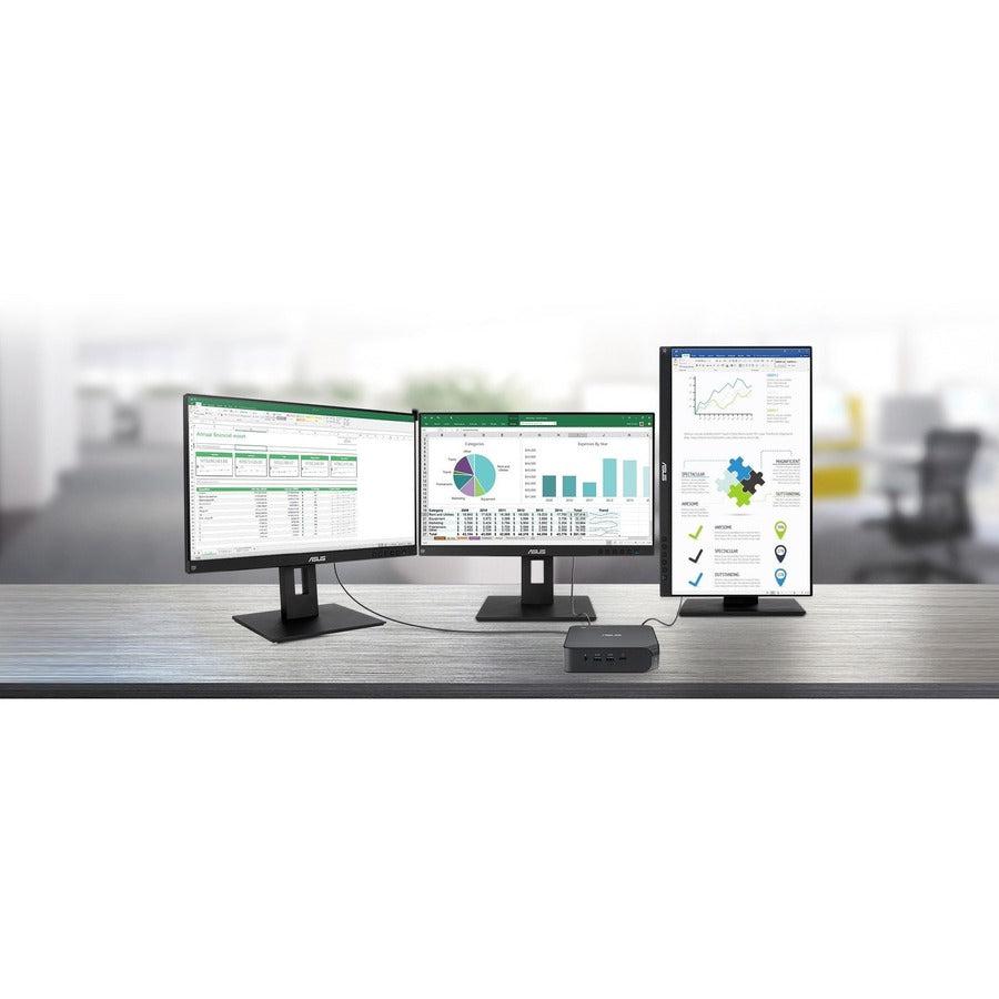 Asus Chromebox 4 Chromebox4-G5043Un Intel Core I5-10210U/ 8Gb(2X4Gb) Ddr4/ M.2 128Gb Ssd/ Chrome Os Desktop Pc (Gun Metal)