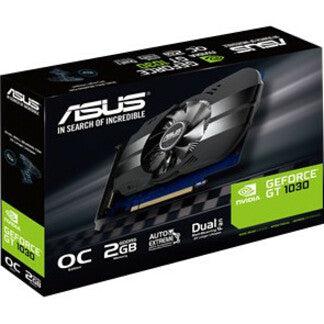Asus Geforce Gt 1030 2Gb Phoenix Fan Oc Edition Hdmi Dvi Graphics Card (Ph-Gt1030-O2G)