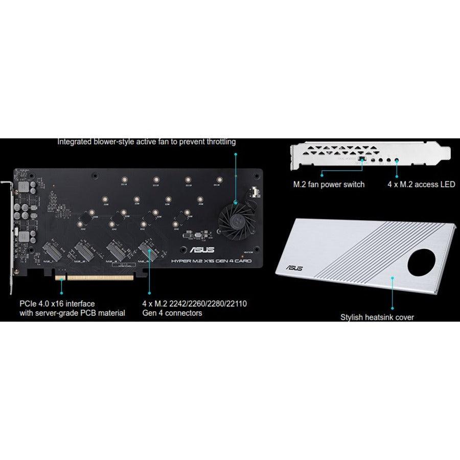 Asus Hyper M.2 X16 Gen 4 Pcie Expansion Card