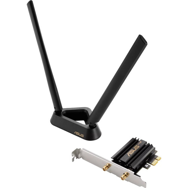 Asus Pce-Axe58Bt Ieee 802.11Ax Bluetooth 5.2 Tri Band Wi-Fi/Bluetooth Combo Adapter For Computer
