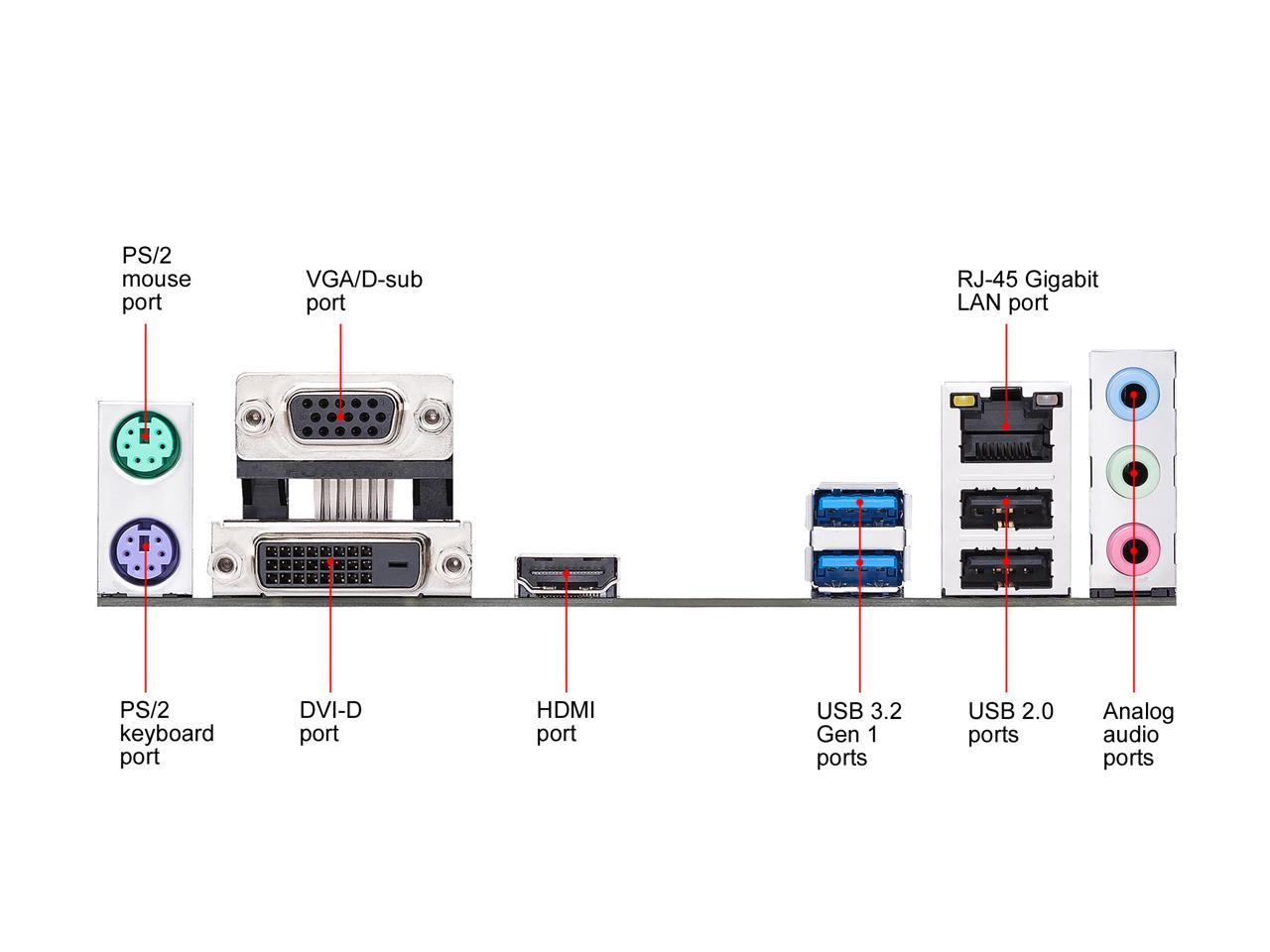 Asus Prime H410M-A/Csm Lga1200/ Intel H410/ Ddr4/ Sata3&Usb3.2/ M.2/ Matx Motherboard