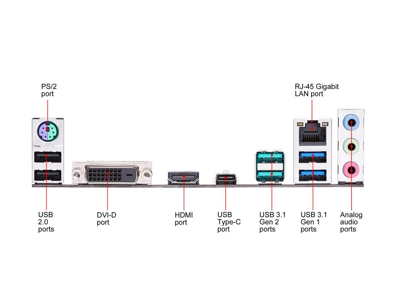 Asus Prime B450-Plus Am4 Amd B450 Sata 6Gb/S Usb 3.1 Hdmi