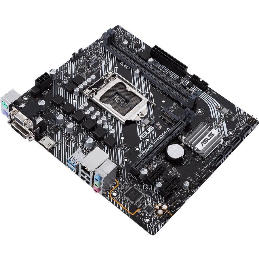 Asus Prime H410M-A/Csm Lga1200/ Intel H410/ Ddr4/ Sata3&Usb3.2/ M.2/ Matx Motherboard