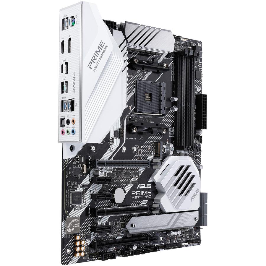 Asus Prime X570-Pro Ryzen 3 Am4 With Pcie Gen4, Dual M.2, Hdmi, Sata 6Gb/S Usb 3.2 Gen 2 Atx Motherboard