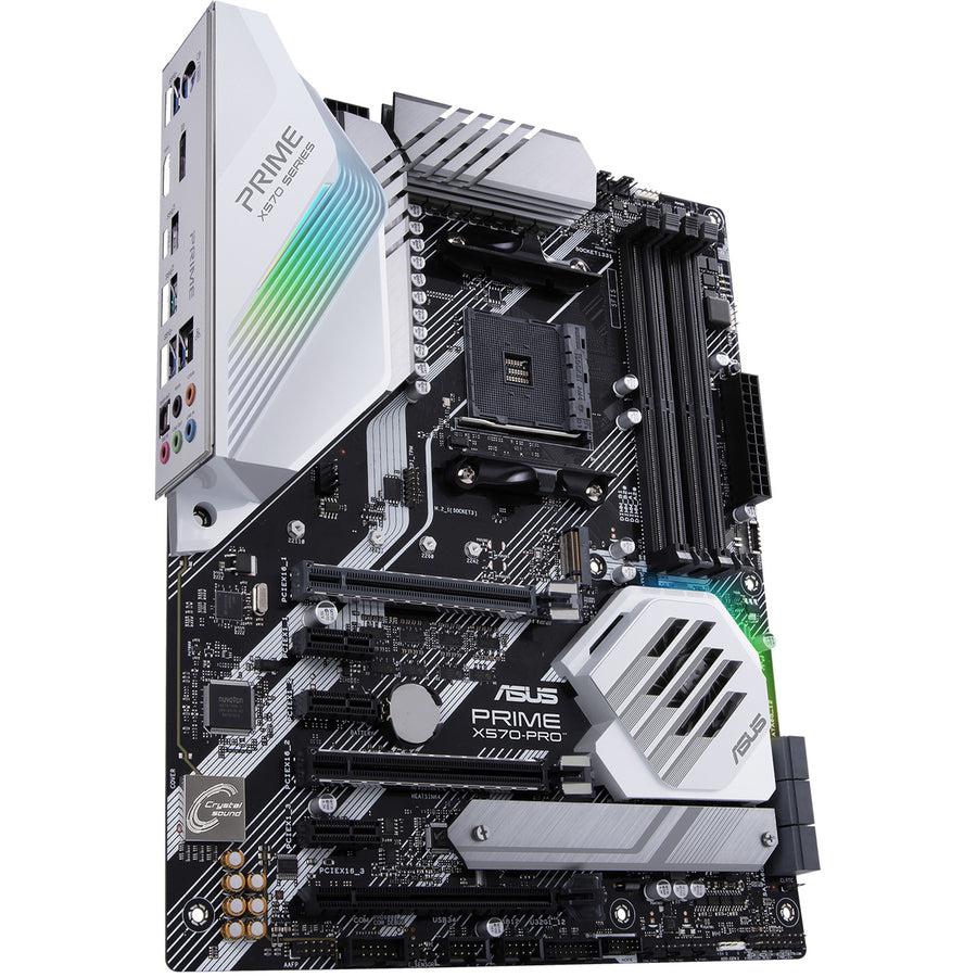 Asus Prime X570-Pro Ryzen 3 Am4 With Pcie Gen4, Dual M.2, Hdmi, Sata 6Gb/S Usb 3.2 Gen 2 Atx Motherboard