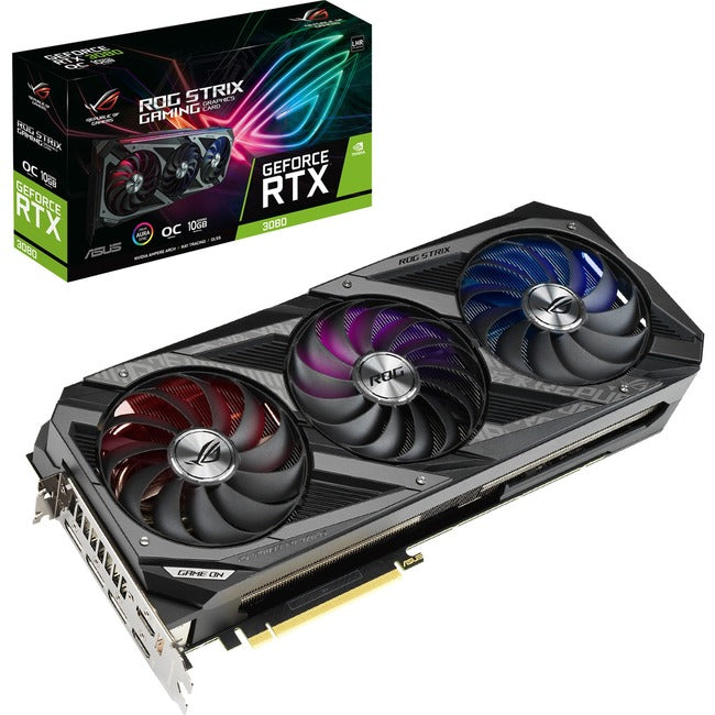 Asus ROG NVIDIA RTX 3080 Graphic Card - 10 GB GDDR6X ROGSTRIXRTX3V2GAMING