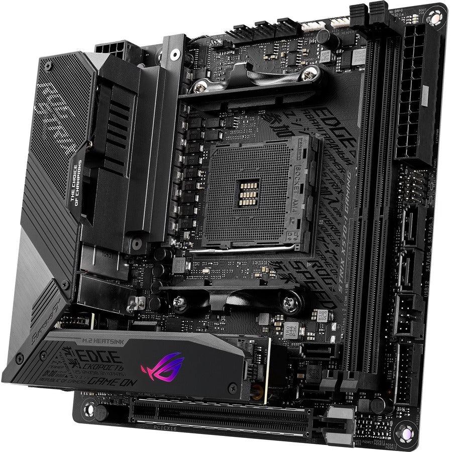 Asus ROG Strix Strix X570-I Gaming Desktop Motherboard - AMD X570 Chipset - Socket AM4 - Mini ITX ROG STRIX X570-I GAM