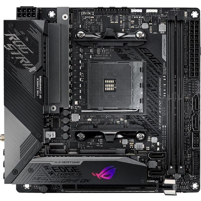 Asus ROG Strix Strix X570-I Gaming Desktop Motherboard - AMD X570 Chipset - Socket AM4 - Mini ITX ROG STRIX X570-I GAM