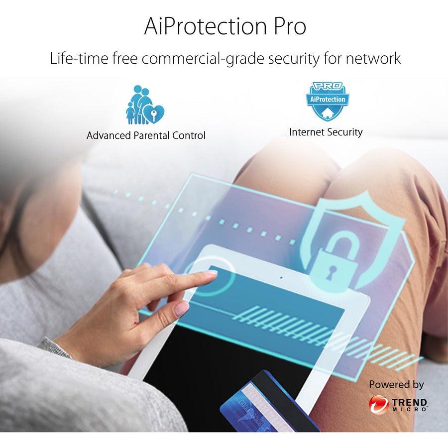 Asus RT-AX82U Wi-Fi 6 IEEE 802.11ax Ethernet Wireless Router