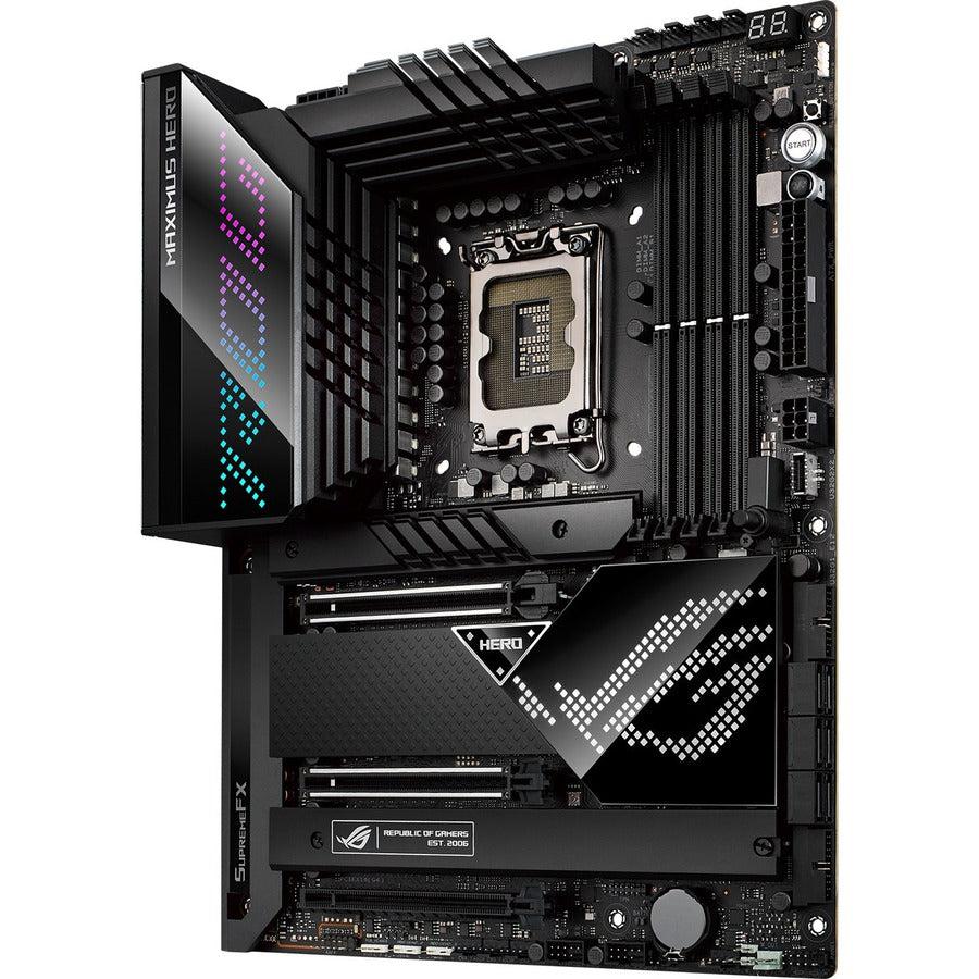 Asus Rog Maximus Z690 Hero Lga1700/ Intel Z690/ Ddr5/ Wifi & Bluetooth/ Sata3&Usb3.2/ M.2/ Atx Motherboard