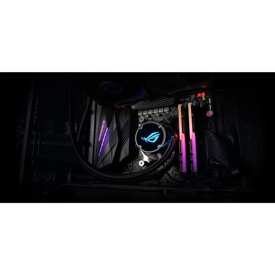 Asus Rog Strix Lc 360 Rgb All-In-One Liquid Cpu Cooler 360Mm Radiator, Intel 115X/2066 And Amd